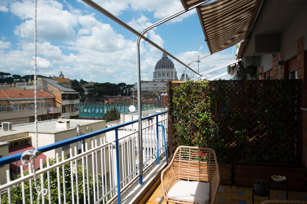 Le Terrazze Del Duca San Pietro Guesthouse Rom Exteriör bild